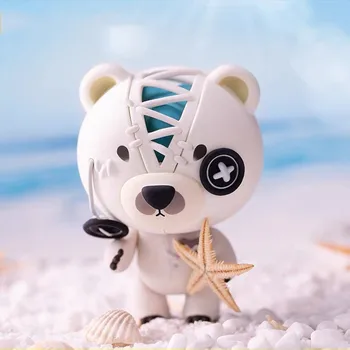 Raggedy Teddy Animal Festa De Amigos Cegos Caixa De Brinquedos Anime Figura De Ação Caja Sorpresa Mistério Caixa De Surpresa Modelo Presente De Aniversário