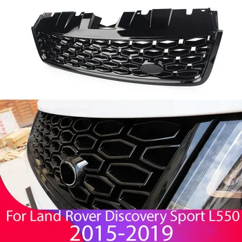 Para Land Rover Discovery Esporte L550 2015 2016 2017 2018 DSB c/ Emblema de Carro pára-choque Dianteiro, Grade Centro de Estilo de Painel Grelha Superior