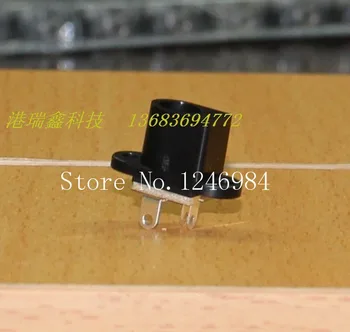 [SA]DC conector socket 2.0 MM conector de alimentação de CC soquete DS-204B montagem em painel DC Bloquear a Porta Ruixin--200pcs/monte