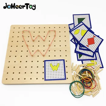 JaheerToy Bebê, Brinquedos para as Crianças de Forma a Cognição Montessori Brinquedo Educativo para as Crianças 5-6-7 Anos de Idade Madeira do Enigma
