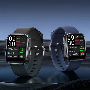 para Ulefone Armadura X10 Pro X6 Pro Telefone Bluetooth Assistir Esportes Coração da Taxa de Oxigênio no Sangue de Detecção de Sono Informações Smart Watch