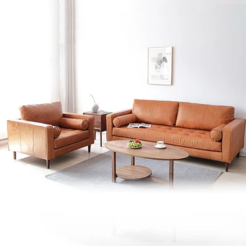 Nordic Mobiliário Moderno sofá da sala de estar moderna da luz de luxo minimalista de design Nórdico