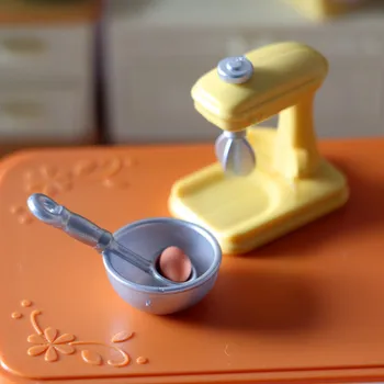 Mini Liquidificador Miniatura Casa de bonecas de Alimentos Diy mini Bolo Lip Gloss da Caixa de Armazenamento de Cozinha de Brinquedo para a Boneca Acessórios