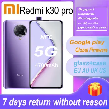 versão global Redmi K30 Pro 5G nfc celular completo netcom android Xiaomi Completa Ecrã Curvo Snapdragon 865
