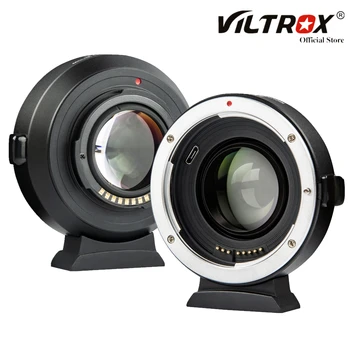 Viltrox EF-FX2 Foco Automático de 0,71 x Focal Reducer Booster Adaptador Lente Canon EF Para Fuji Fujifilm X Mount Camera-X T4 X-PRO2 XT-30