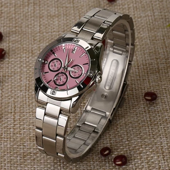 Impermeável Mulheres Relógios Femininos Relógios de Aço Inoxidável Senhoras relógio de Pulso Relógio Feminino Relógios Montre Femme часы женские
