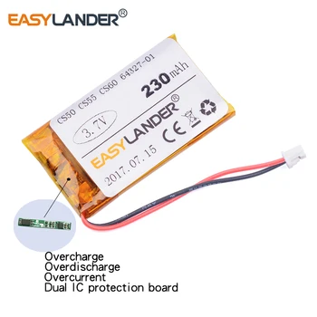 Easylander 3,7 V 230mAh Bateria Para PLANTRONICS 64327-01 64399-01 65358-01 CS351 CS351N CS351V CS361 CS361N CS50 CS55 CS60