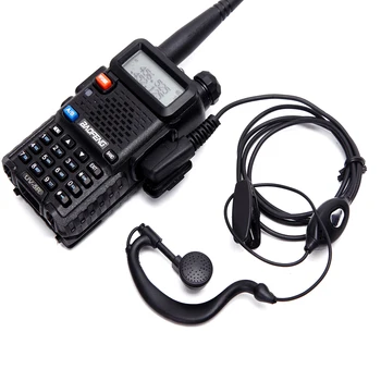 10pcs Auscultador Microfone Fone de ouvido para Rádio em Dois sentidos Baofeng UV5R UV-82 BF-888S para Walkie Talkie Kenwood Acessórios Fone de ouvido