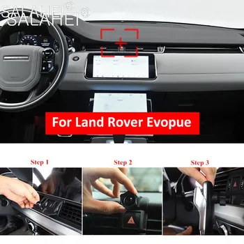 Carro de luxo Titular Para Land Rover Evopue Celular Smartphone Suporte de Ventilação de Ar Montagem do Berço Painel GPS Stand de Acessórios de decoração