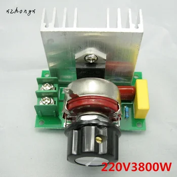 220V 3800W importados tiristor SCR poder redutor eletrônico,regulador de tensão,velocidade e temperatura do silício controlado