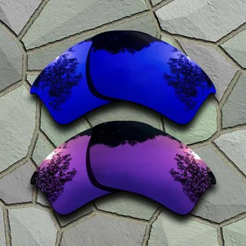 Violeta, Azul e Roxo Óculos de sol Polarizados de Substituição de Lentes para Oakley Half Jacket 2.0 XL
