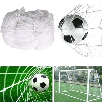 Exterior de Treinamento de Futebol de Líquido o Objetivo do Soccer Net Polipropileno de Formação Pós-Malha para o Portão de Futebol de Correspondência Junior Prática de Esportes