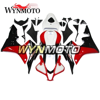 Completo ABS, Injeção de Plástico Carenagem Honda CBR6000RR F5 2007 - 2008 07 08 Vermelho Branco Moto Carenagem Completa Kit de Carenagem