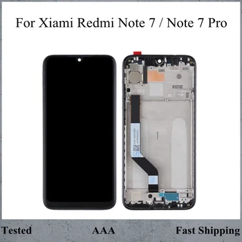 Exibição Original Para Xiaomi Redmi Nota 7 LCD Tela Digitalizador Assembly Com Substituição do Quadro Para Redmi Nota 7 Pro LCD