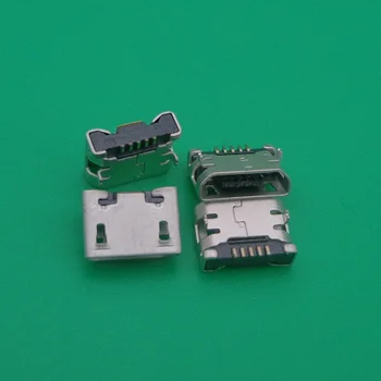 100pcs/monte Para a Lenovo PAD A1-07 E3 Mini Micro USB Conector do Soquete de Dados Doca de Carregamento de porta de Jack