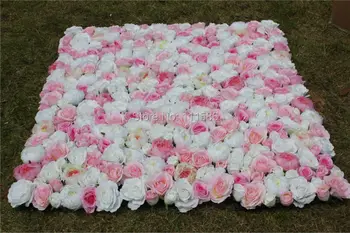 SPR Frete Grátis Alta qualidade de 10pcs/lot decoração do casamento de flor de parede Artificial de casamento pano de fundo da flor estrada de chumbo