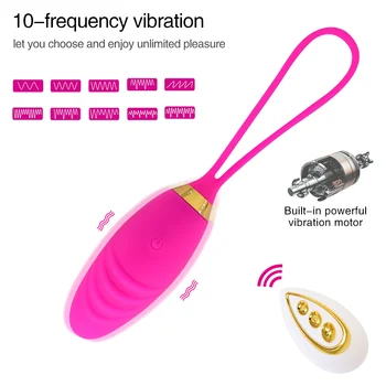 Bullet Vibrador Brinquedos Sexuais Para As Mulheres Vaginal Bolas G-Spot Simulador De Controle Remoto Sem Fio Vibrando Amor Ovo Brinquedo Do Sexo Para Casais