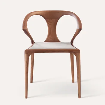 Nordic de Madeira, Cadeiras de Jantar Moderno e Minimalista do Office Cozinha Cadeira de Móveis de Quarto Silla Comedor de Móveis YYY40XP