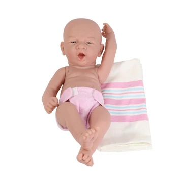O Renascimento Babe Bonecas De Vinil Corpo Banheira Desempenha Babe Renascimento Boneca Vividamente Real Bebê De Brinquedo Recém-Nascido De Educação Presentes Garotas De Brinquedo