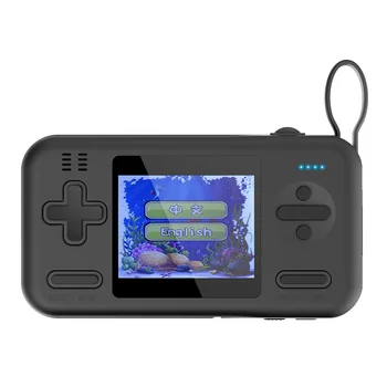 416 Jogos de Vídeo Com o Player de 8000mAh do Banco do Poder de Retro Portátil Mini Jogo de Console Retro Portátil Mini Handheld Game Console Melhor