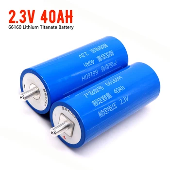 66160 Yinlong 2,3 V 40Ah Lithium de Titanato de LTO Bateria para o Áudio do Carro Solar Systemm