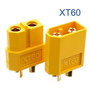 50 pares / monte XT60 Bala Plug Macho e Fêmea Conectores para RC Bateria de Lipo, RC Conector de Bateria DZ0094