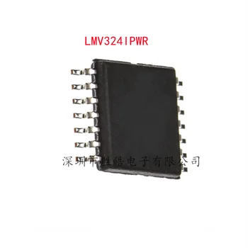 （10PCS） NOVO LMV324IPWR LMV324IPW MV324I LMV324 Super Fino Pés do TSSOP-14 de Circuito Integrado