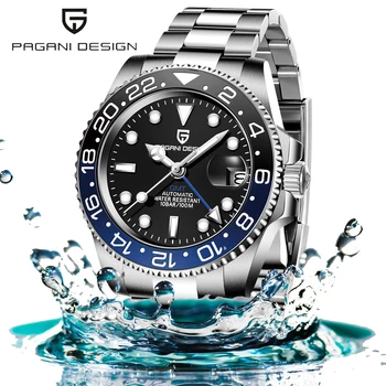 2021 PAGANI Design Mecânico Automático Homens Relógio de alto Luxo Relógio Marca de Moda masculina Impermeável de Aço Inoxidável Relógios de pulso