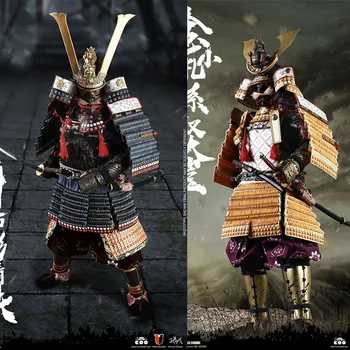 COOMODEL SE063/SE064 Escala 1/6 Samurai Japonês Império Série de Ligas de fundição Grande Armadura Lendária Figura de Ação do Modelo