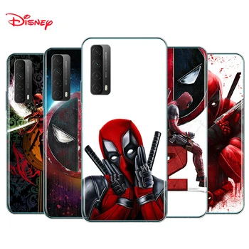 Capa de Silicone Marvel Herói Deadpool Para Huawei Y9S Y6S Y8S Y9A Y7A Y8P Y7P Y5P Y6P Y7 Y6 Y5 Pro Primeiro-2020 a caixa do Telefone