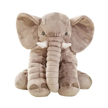 40/60/80cm Crianças Elefante Macio Travesseiro Grande Elefante Brinquedos de Pelúcia Animais bichinhos de Pelúcia Baby de Pelúcia Boneca Bebê Brinquedos para Crianças de Presente