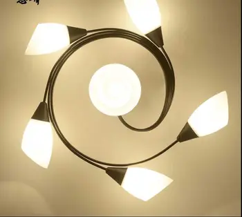 Nordic minimalista moderna sala de estar lâmpada criativo LED restaurante lâmpada de estudo para crianças luzes LED