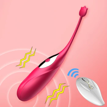 12 Velocidade sem Fio Remoto de Vibração do Salto Ovos de Brinquedos Sexuais para as Mulheres de Carregamento USB ponto G, Clitóris Estimulação Vibradores de Produtos do Sexo