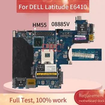 CN-08885V 08885V Para DELL Latitude E6410 Laptop placa-mãe LA-5471P QM57 DDR3 placa-mãe