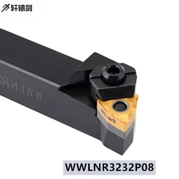 WWLNR 3232P08 WWLNL Torno de Ferramentas de Corte de Usar WNMG Pastilhas de metal duro Para CNC de Torneamento