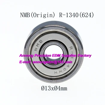 (10pcs) edm NMB de Rolamento(Origem) R-1340 624 Ø13xØ4mm para Média Velocidade de Corte de Fio Máquina