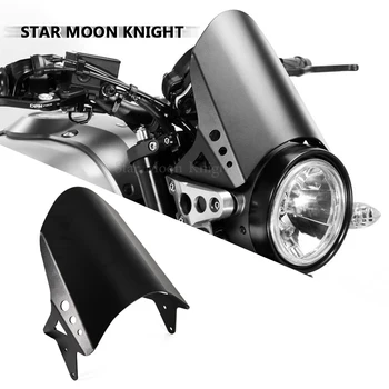Acessórios da motocicleta de Alumínio pára-Brisas, pára-brisa Vento de Escudo Defletor Para YAMAHA XSR 900 XSR900 2015 - 2018 2019 2020